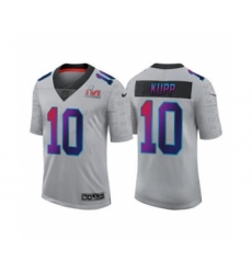 Men's Los Angeles Rams #10 Cooper Kupp Gray 2022 Super Bowl LVI Limited Stitched Jersey