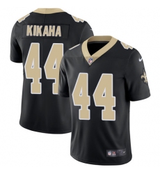 Youth Nike New Orleans Saints #44 Hau'oli Kikaha Black Team Color Vapor Untouchable Limited Player NFL Jersey