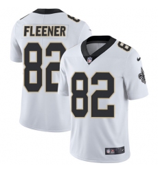 Youth Nike New Orleans Saints #82 Coby Fleener White Vapor Untouchable Limited Player NFL Jersey