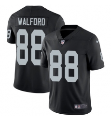 Youth Nike Oakland Raiders #88 Clive Walford Black Team Color Vapor Untouchable Limited Player NFL Jersey