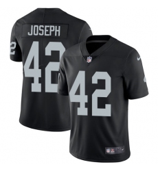 Youth Nike Oakland Raiders #42 Karl Joseph Black Team Color Vapor Untouchable Limited Player NFL Jersey
