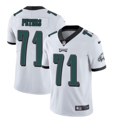 Youth Nike Philadelphia Eagles #71 Jason Peters White Vapor Untouchable Limited Player NFL Jersey