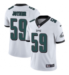 Youth Nike Philadelphia Eagles #59 Seth Joyner White Vapor Untouchable Limited Player NFL Jersey