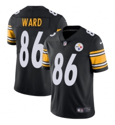 Youth Nike Pittsburgh Steelers #86 Hines Ward Black Team Color Vapor Untouchable Limited Player NFL Jersey