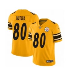 Youth Pittsburgh Steelers #80 Jack Butler Limited Gold Inverted Legend Football Jersey