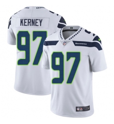 Youth Nike Seattle Seahawks #97 Patrick Kerney White Vapor Untouchable Limited Player NFL Jersey