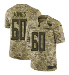 Men's Nike Tennessee Titans #60 Ben Jones Limited Camo 2018 Salute to Service NFL Jersey