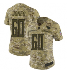 Women's Nike Tennessee Titans #60 Ben Jones Limited Camo 2018 Salute to Service NFL Jersey