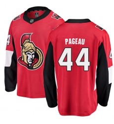 Men's Ottawa Senators #44 Jean-Gabriel Pageau Fanatics Branded Red Home Breakaway NHL Jersey