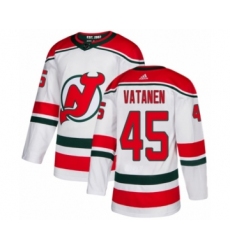 Youth Adidas New Jersey Devils #45 Sami Vatanen Authentic White Alternate NHL Jersey