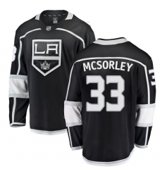 Youth Los Angeles Kings #33 Marty Mcsorley Authentic Black Home Fanatics Branded Breakaway NHL Jersey
