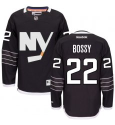 Youth Reebok New York Islanders #22 Mike Bossy Authentic Black Third NHL Jersey