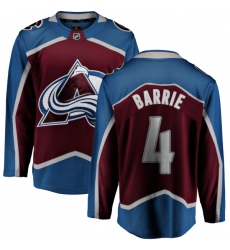 Men's Colorado Avalanche #4 Tyson Barrie Fanatics Branded Maroon Home Breakaway NHL Jersey