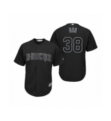 Men's Arizona Diamondbacks #38 Robbie Ray Bob Black 2019 Players' Weekend Replica Jersey