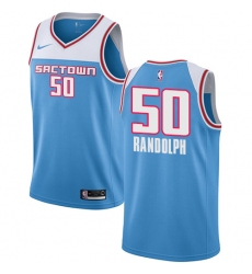 Men's Nike Sacramento Kings #50 Zach Randolph Swingman Blue NBA Jersey - 2018 19 City Edition
