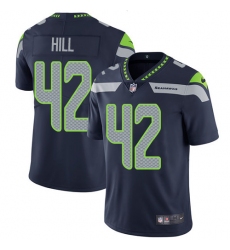 Youth Nike Seattle Seahawks #42 Delano Hill Navy Blue Team Color Vapor Untouchable Limited Player NFL Jersey