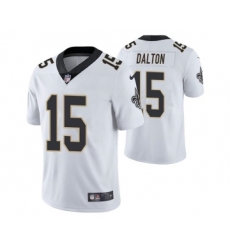 Men's New Orleans Saints #15 Rex Burkhead White Vapor Limited Stitched Jersey