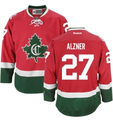 Men's Reebok Montreal Canadiens #27 Karl Alzner Authentic Red New CD NHL Jersey