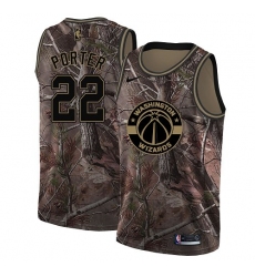 Men's Nike Washington Wizards #22 Otto Porter Swingman Camo Realtree Collection NBA Jersey