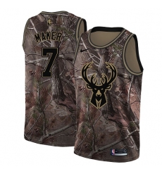 Youth Nike Milwaukee Bucks #7 Thon Maker Swingman Camo Realtree Collection NBA Jersey