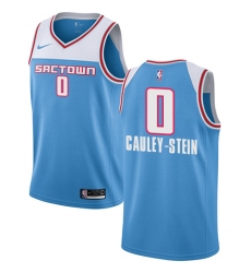 Women's Nike Sacramento Kings #0 Willie Cauley-Stein Swingman Blue NBA Jersey - 2018 19 City Edition