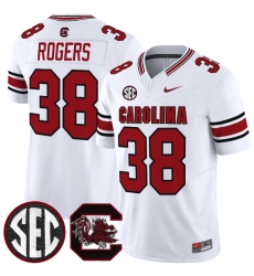 Men's South Carolina Fighting Gamecocks #38 George Rogers White 2026 F.U.S.E. Stitched Nike Jersey