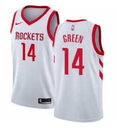 Women's Nike Houston Rockets #14 Gerald Green Authentic White NBA Jersey - Association Edition