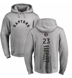 NBA Nike Toronto Raptors #23 Fred VanVleet Ash Backer Pullover Hoodie