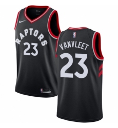 Youth Nike Toronto Raptors #23 Fred VanVleet Swingman Black NBA Jersey Statement Edition