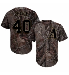 Men's Majestic Arizona Diamondbacks #40 Andrew Chafin Authentic Camo Realtree Collection Flex Base MLB Jersey