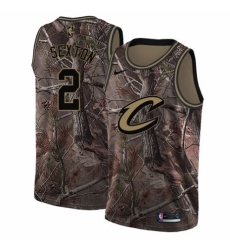 Women's Nike Cleveland Cavaliers #2 Collin Sexton Swingman Camo Realtree Collection NBA Jersey