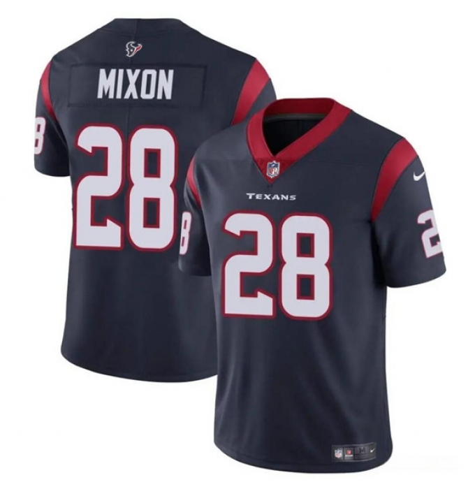 Men's Houston Texans #28 Joe Mixon Navy Vapor Untouchable Football Stitched Jersey