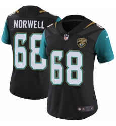 Men's Nike Jacksonville Jaguars #68 Andrew Norwell Gray Static Vapor Untouchable Limited NFL Jersey