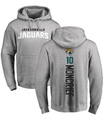 NFL Nike Jacksonville Jaguars #10 Donte Moncrief Ash Backer Pullover Hoodie