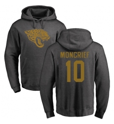 NFL Nike Jacksonville Jaguars #10 Donte Moncrief Ash One Color Pullover Hoodie