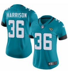 Women's Nike Jacksonville Jaguars #36 Ronnie Harrison Black Alternate Vapor Untouchable Limited Player NFL Jersey