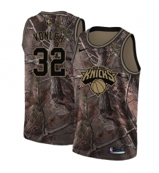 Women's Nike New York Knicks #32 Noah Vonleh Swingman Camo Realtree Collection NBA Jersey