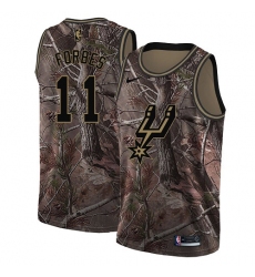Women's Nike San Antonio Spurs #11 Bryn Forbes Swingman Camo Realtree Collection NBA Jersey