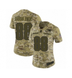 Women's New England Patriots #88 Austin Seferian-Jenkins Limited Camo 2018 Salute to Service Football Jersey