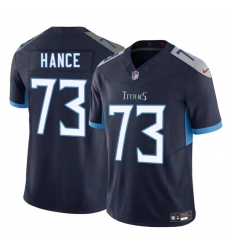 Men's Tennessee Titans #73 Blake Hance Navy 2025 F.U.S.E. Vapor Limited Football Stitched Jersey