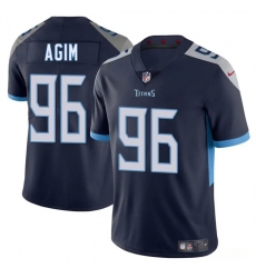 Men's Tennessee Titans #96 McTelvin Agim Navy 2025 Vapor Untouchable Football Stitched Jersey