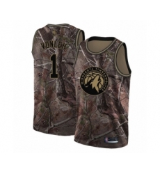 Women's Minnesota Timberwolves #1 Noah Vonleh Swingman Camo Realtree Collection Basketball Jersey