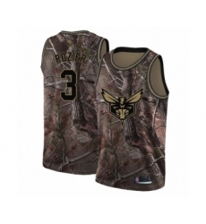 Women's Charlotte Hornets #3 Terry Rozier Swingman Camo Realtree Collection Basketball Jersey