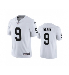 Men's Las Vegas Raiders #9 Tyree Wilson White 2023 Draft Vapor Limited Stitched Football Jersey