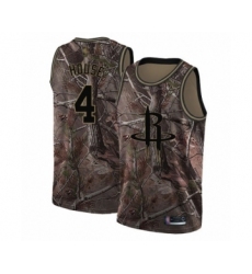 Women's Houston Rockets #4 Danuel House Swingman Camo Realtree Collection Basketball Jersey
