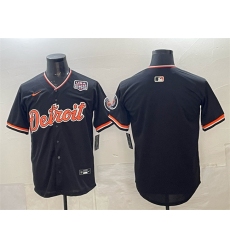 Men's Detroit Tigers Blank Navy 2026 Alternate USA 250 Vapor Premier Limited Stitched Baseball Jersey