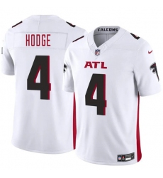 Men's Atlanta Falcons #4 KhaDarel Hodge White 2025 F.U.S.E. Vapor Untouchable Limited Football Stitched Jersey