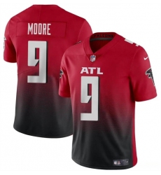 Men's Atlanta Falcons #9 Rondale Moore Red Black Vapor Untouchable Limited Football Stitched Jersey