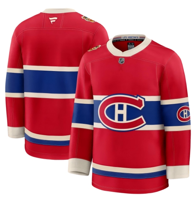 NHL Montreal Canadiens Blank 2026  Heritage Classic jersey(1)