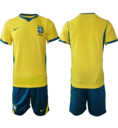 Men's Brazil Blank National Team FIFA x World Cup 2026 Home On Field Jersey